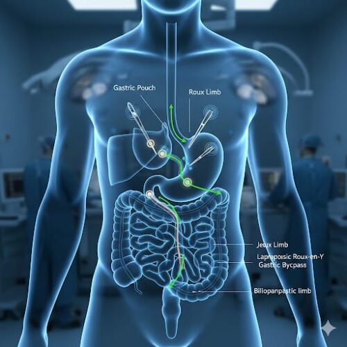 3D Laparoscopic Roux-en-Y Gastric Bypass