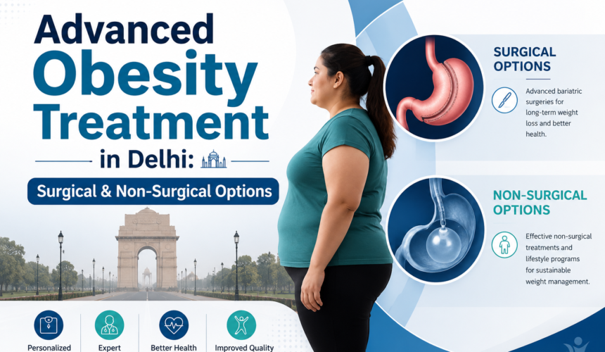 Advanced Obesity Treatment in Delhi: Surgical & Non-Surgical Options