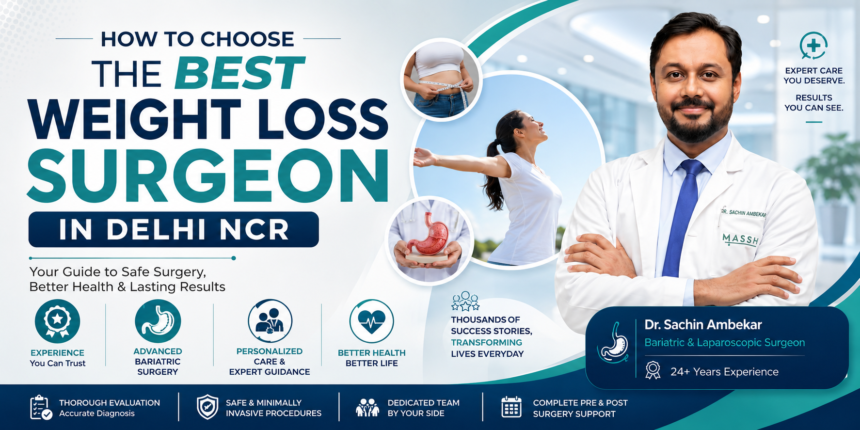 best weight loss surgeon in Delhi NCR