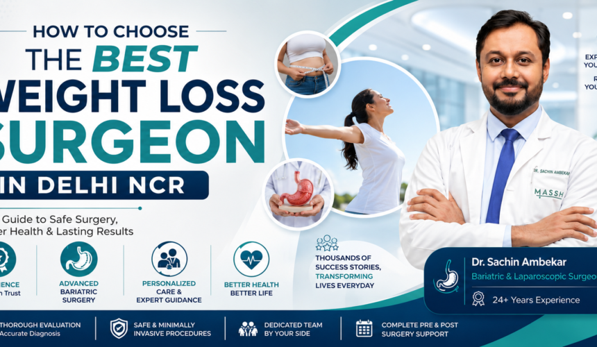 best weight loss surgeon in Delhi NCR