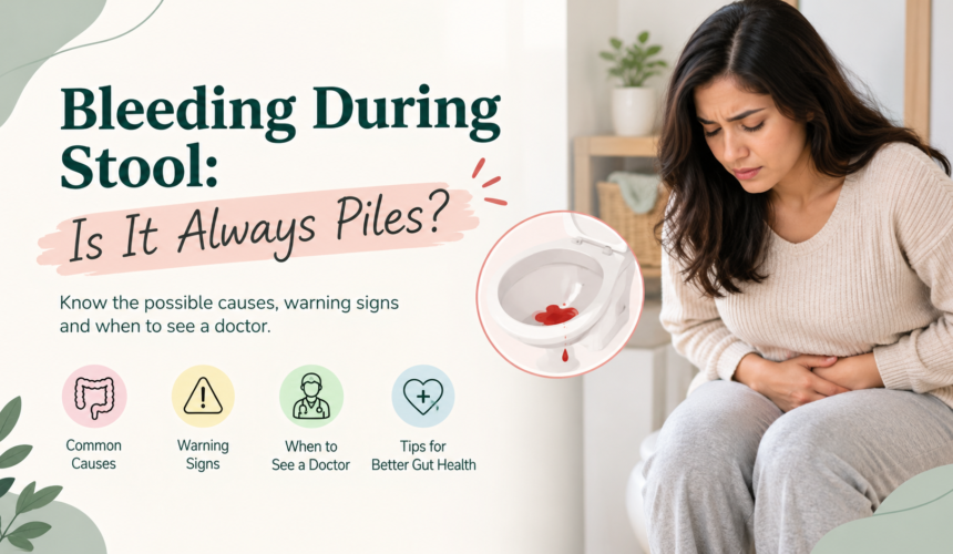 Bleeding During Stool: Is It Always Piles?